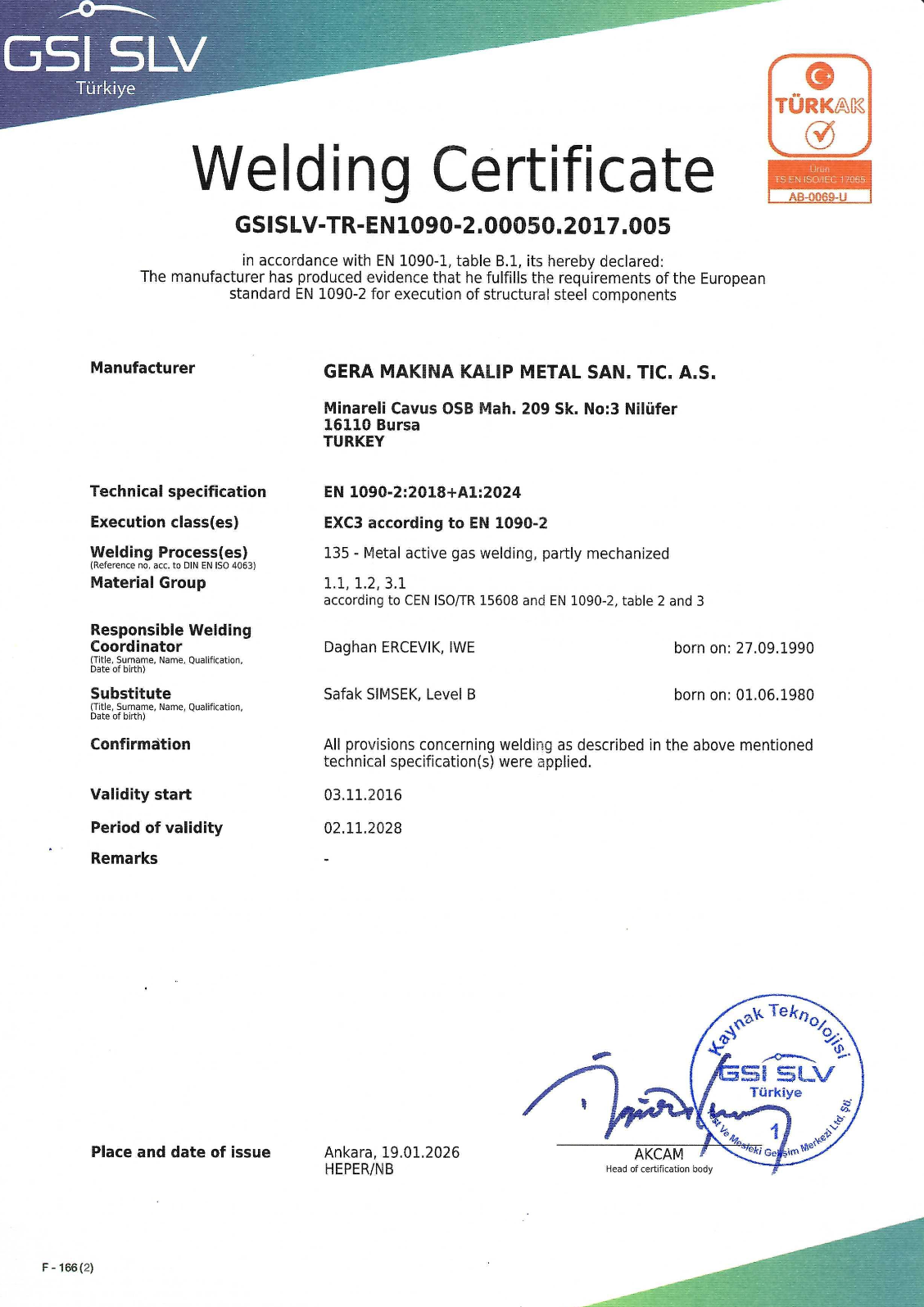 ISO 1090-2